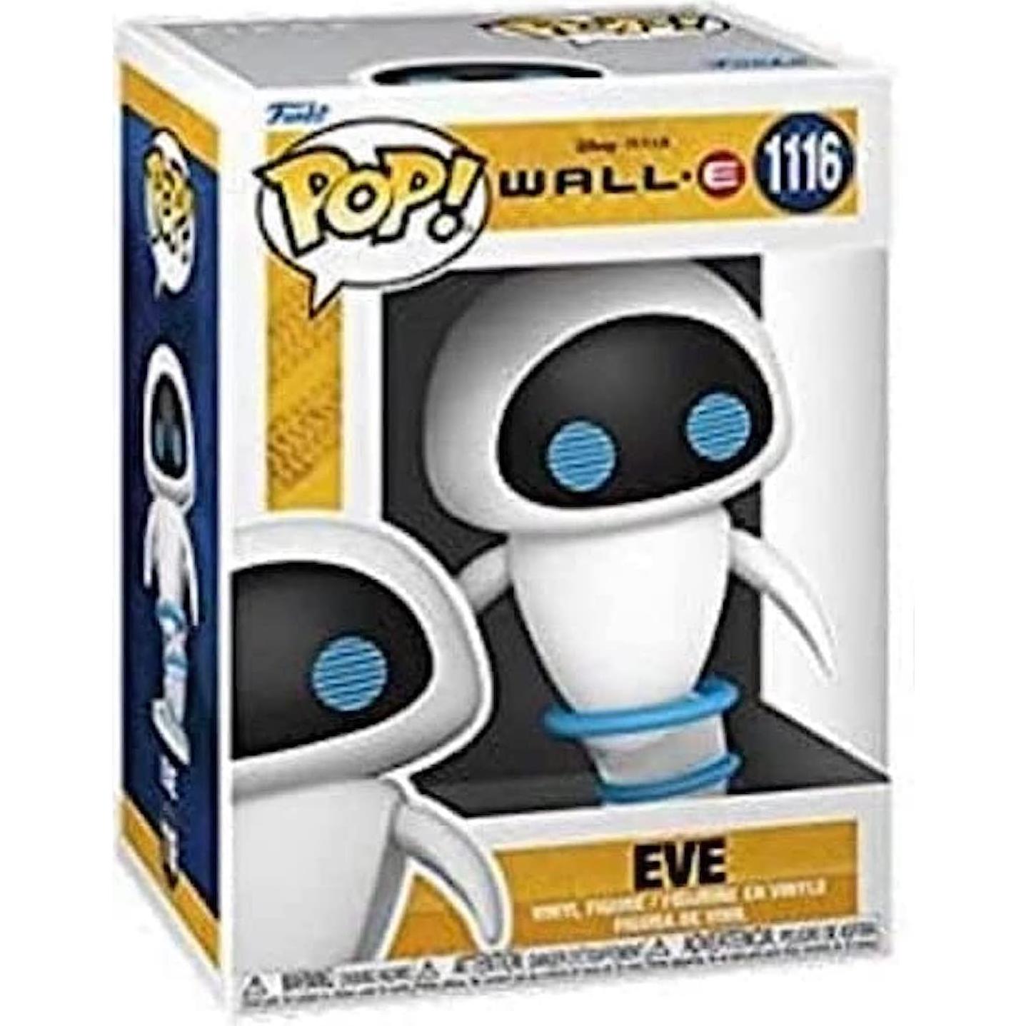 Funko Pop Disney Pixar Wall-E y Eve Set de 2 en Protector