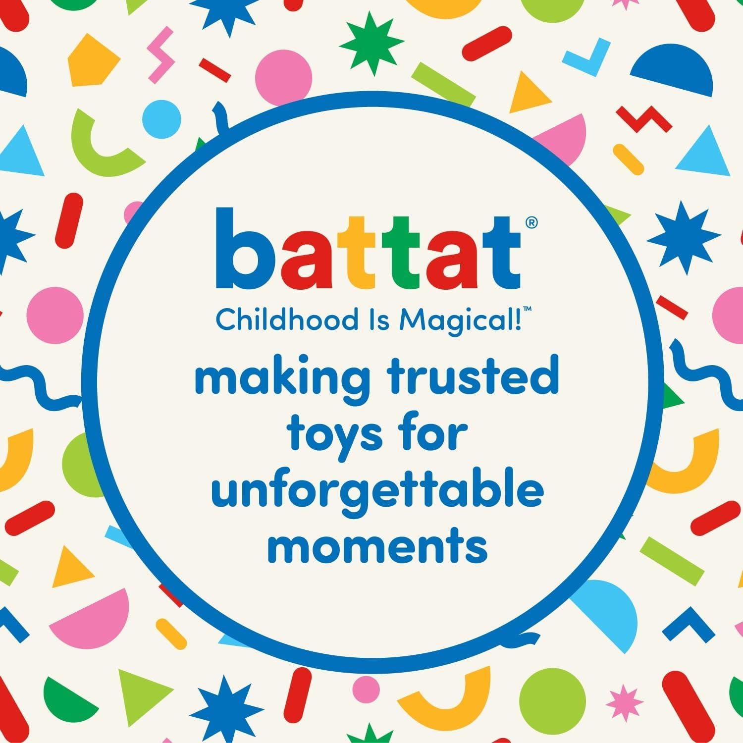 Battat Mini Camiones Monstruo de Juguete - Paquete de 6 - 2 Años+