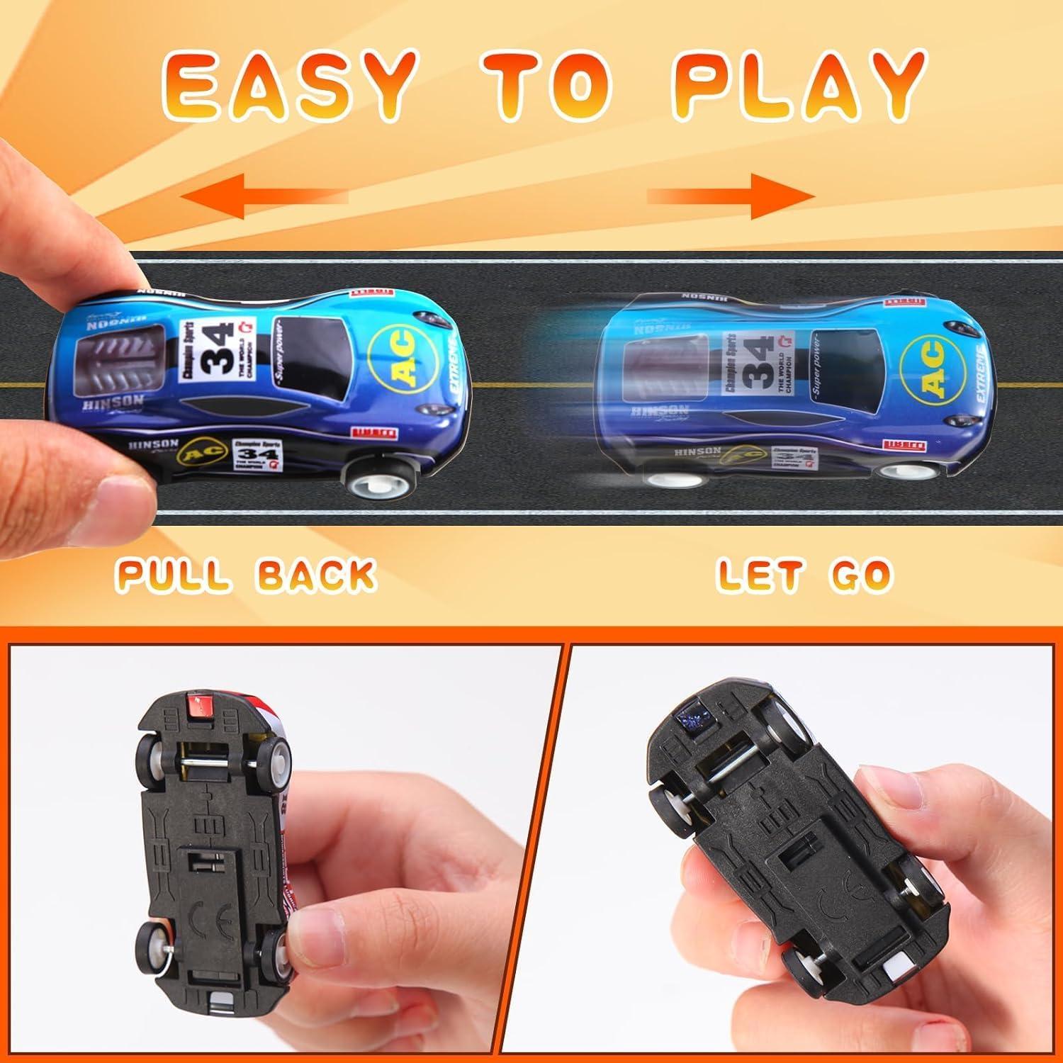 Paquete de 30 coches de retroceso iFunLong para niños