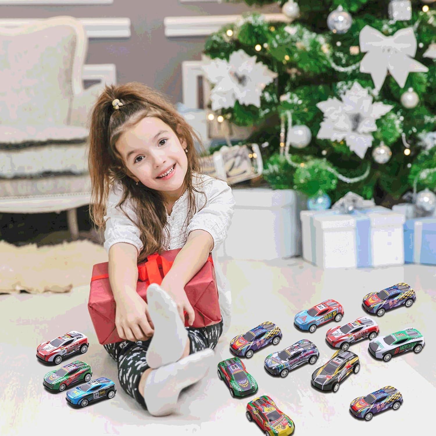 Paquete de 30 coches de retroceso iFunLong para niños