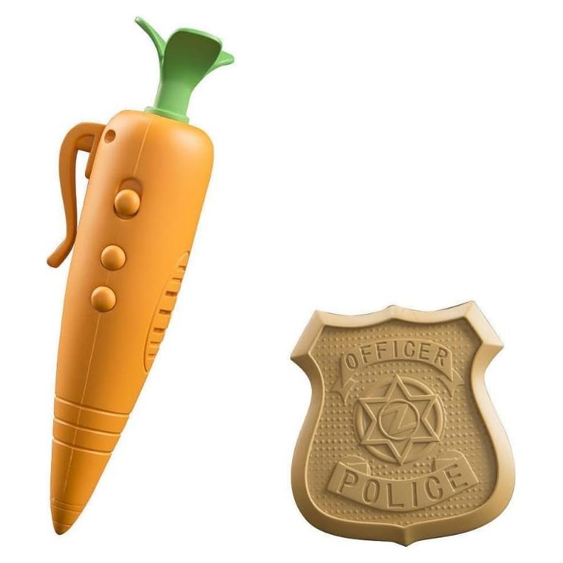 Grabadora de Zanahoria Judy Hopps Zootopia + Insignia ZPD
