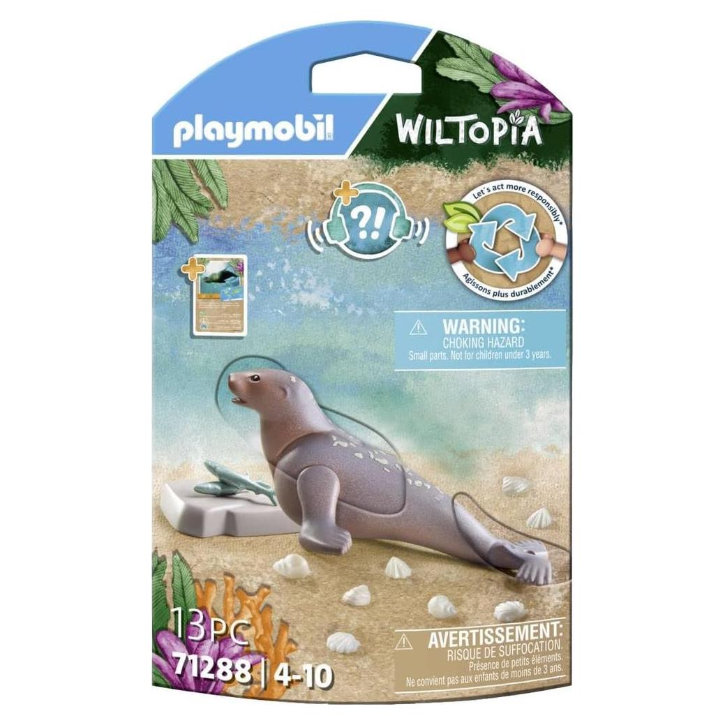 Playmobil Wiltopia León Marino - Set Ecológico 71288
