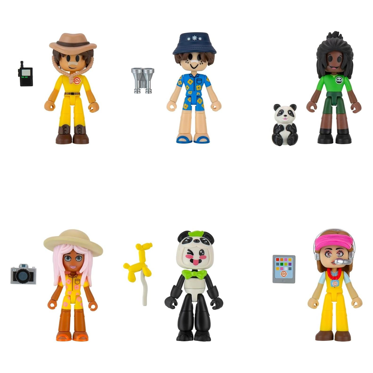 Paquete de Día en el Zoológico Livetopia - 6 Figuras 6.99 cm