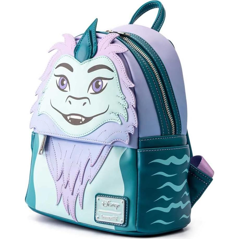 Bolso de Hombro Doble Loungefly Disney Raya Sisu 22.86x26.67cm