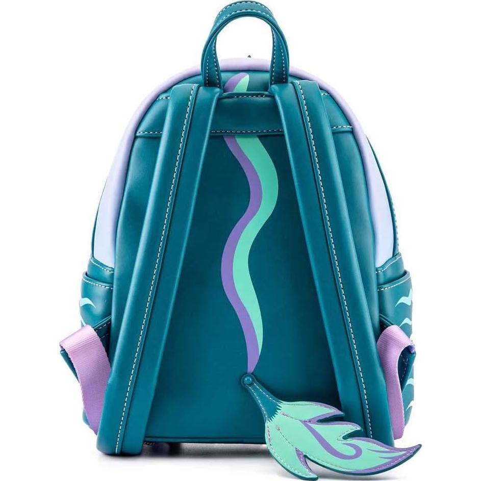 Bolso de Hombro Doble Loungefly Disney Raya Sisu 22.86x26.67cm