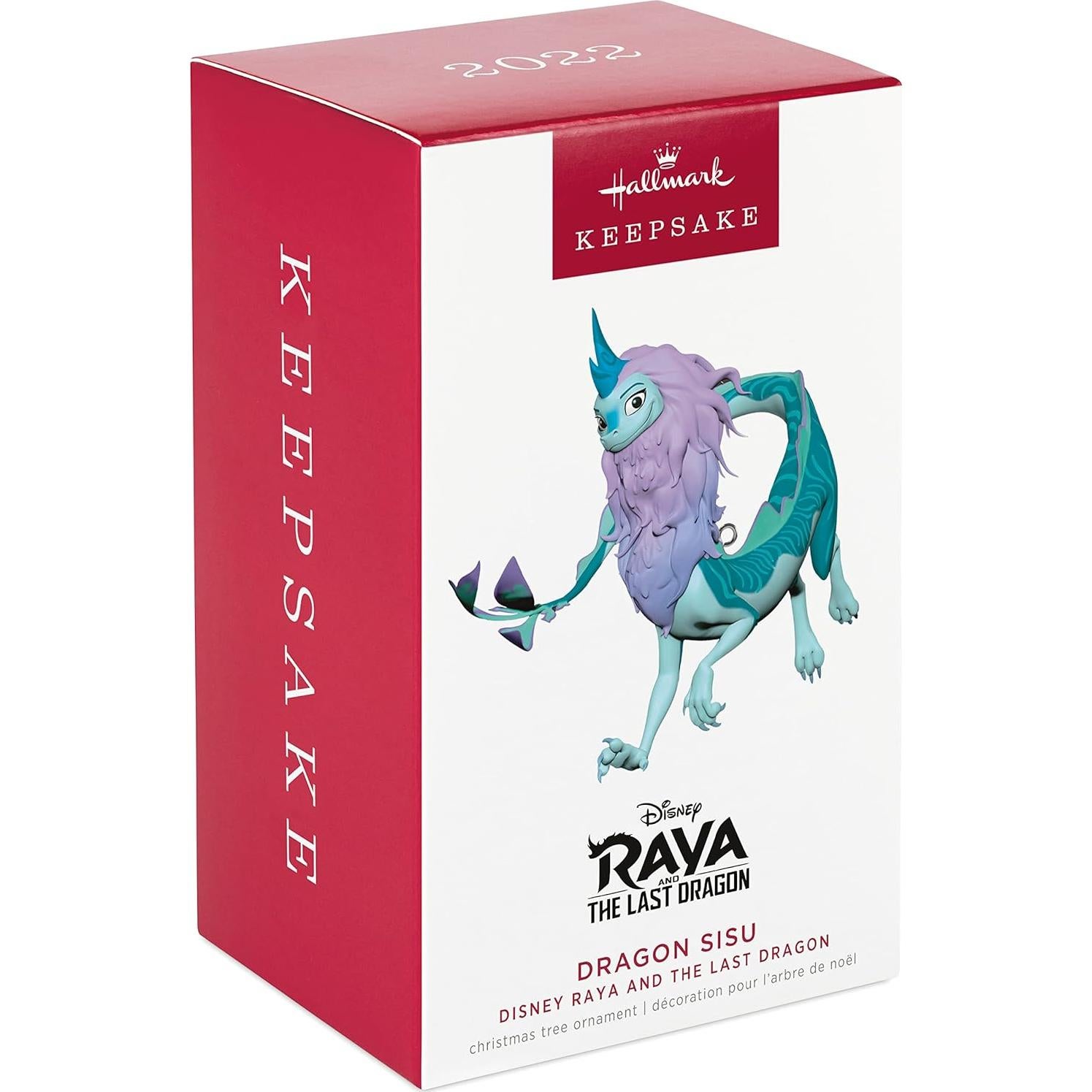 Adorno Navideño Hallmark Keepsake 2022 Sisu Dragón 10 cm