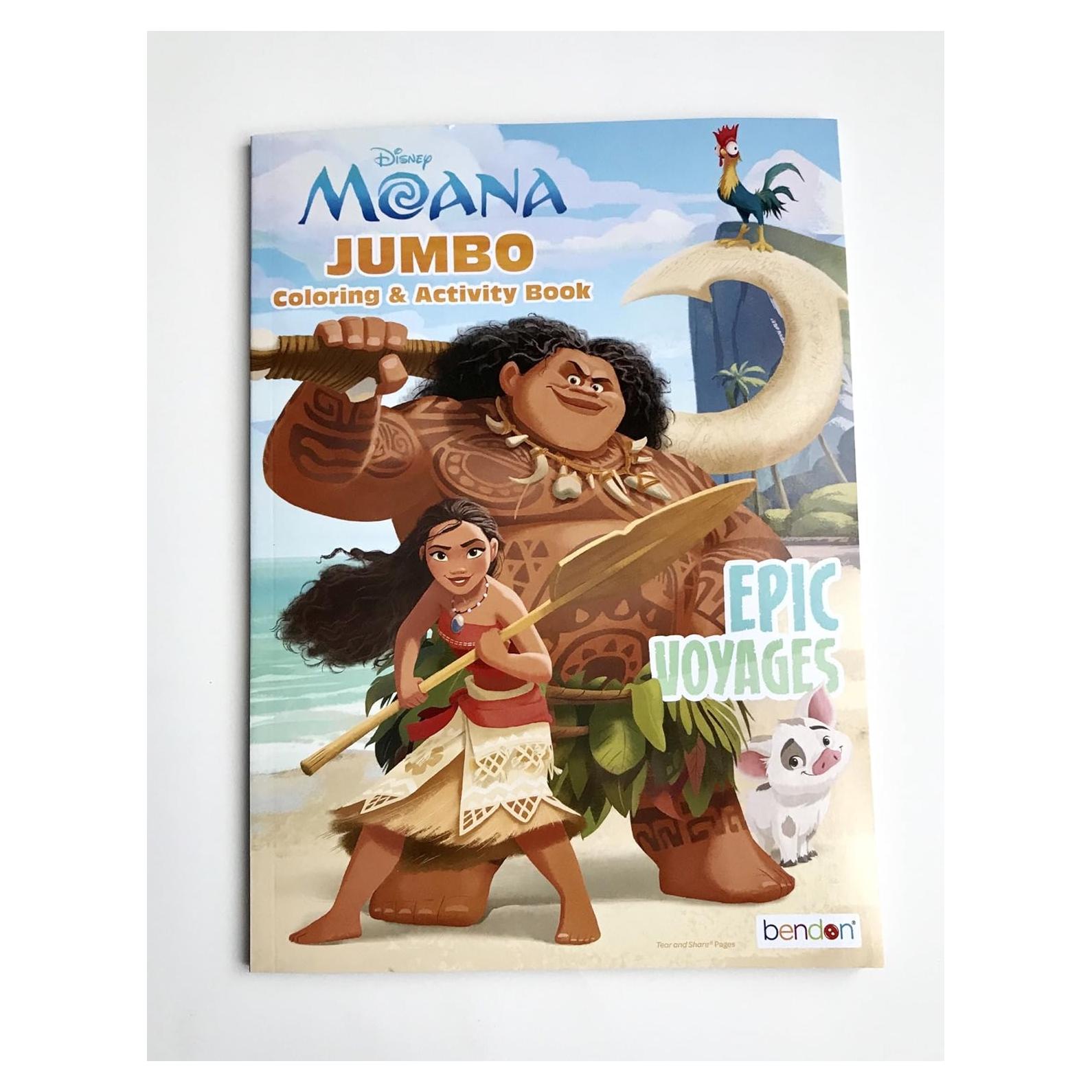 Libro de Actividades para Colorear Moana UPD 43722 96 Páginas