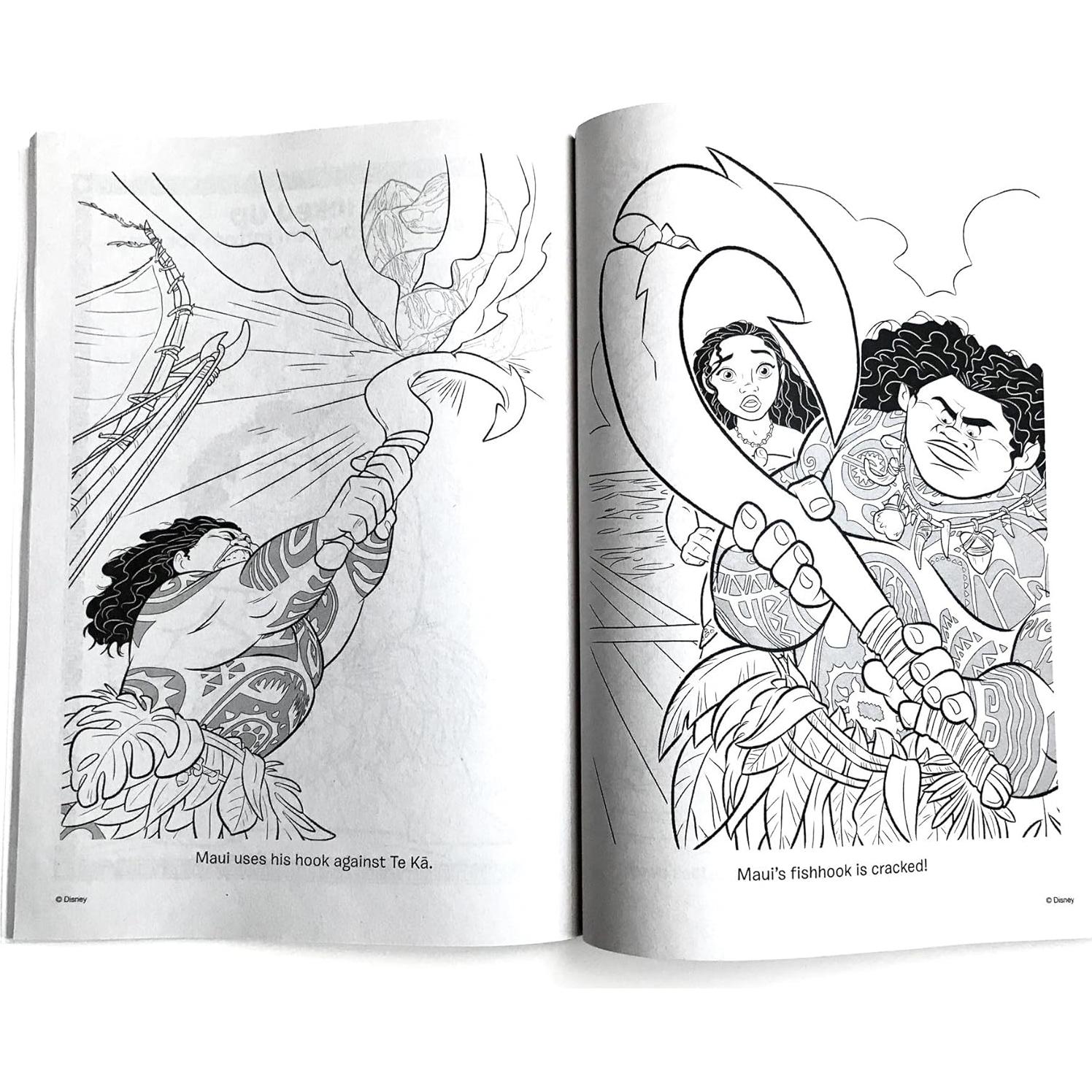 Libro de Actividades para Colorear Moana UPD 43722 96 Páginas