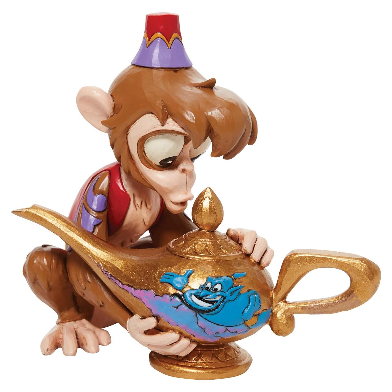 Figurita Enesco Disney Traditions Abu con Lámpara 11.43 cm