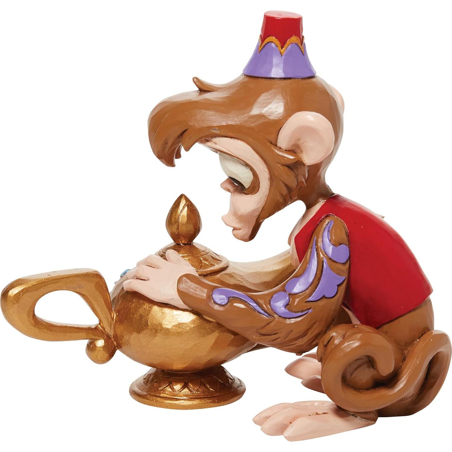 Figurita Enesco Disney Traditions Abu con Lámpara 11.43 cm