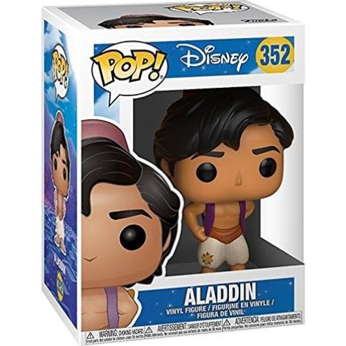 Figura de Vinilo Pop! Disney Aladino Funko 9.5 cm con Funda