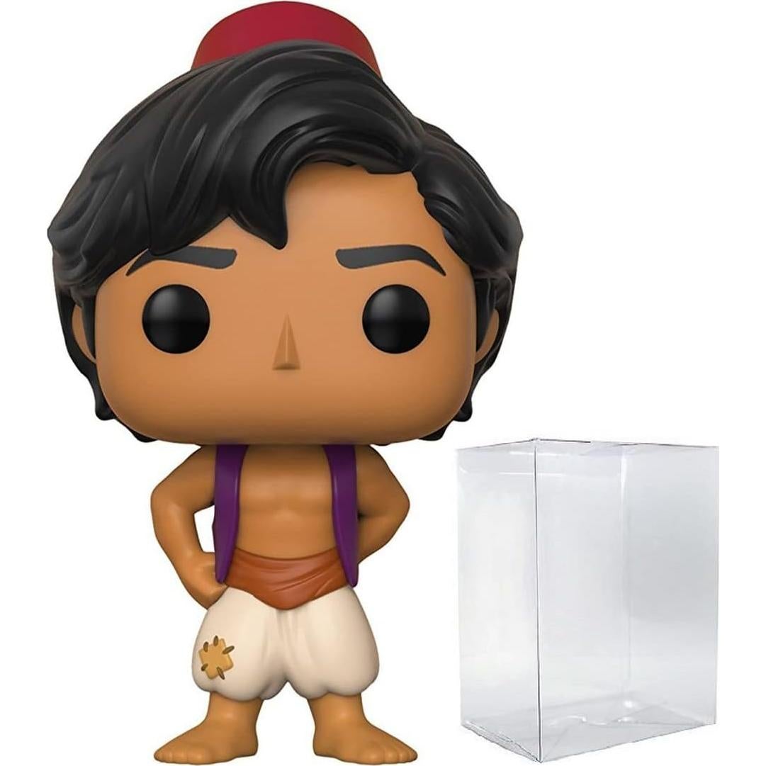 Figura de Vinilo Pop! Disney Aladino Funko 9.5 cm con Funda