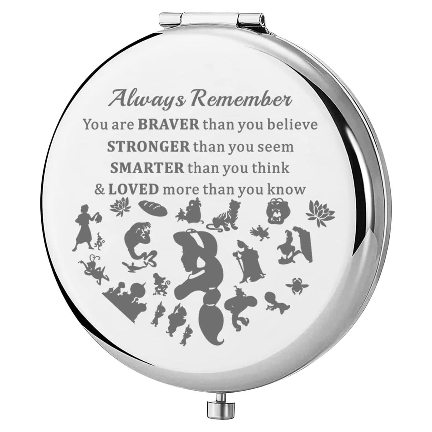 Espejo de bolsillo KEYCHIN Princesa Jasmine 9.14 cm Redondo