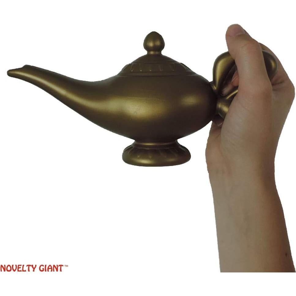 Lámpara de Genio Aladino de Plástico 22.86 cm - Accesorio Disfraz
