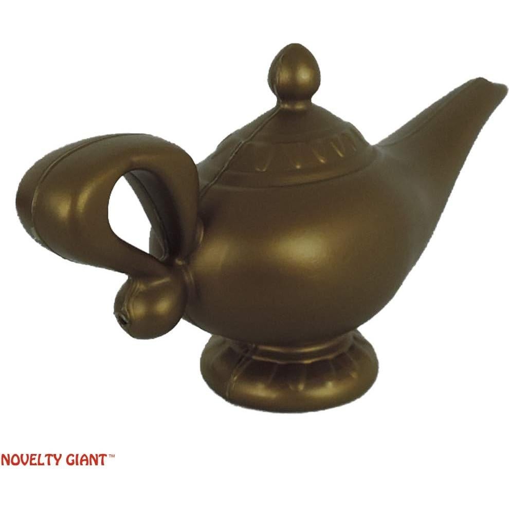 Lámpara de Genio Aladino de Plástico 22.86 cm - Accesorio Disfraz