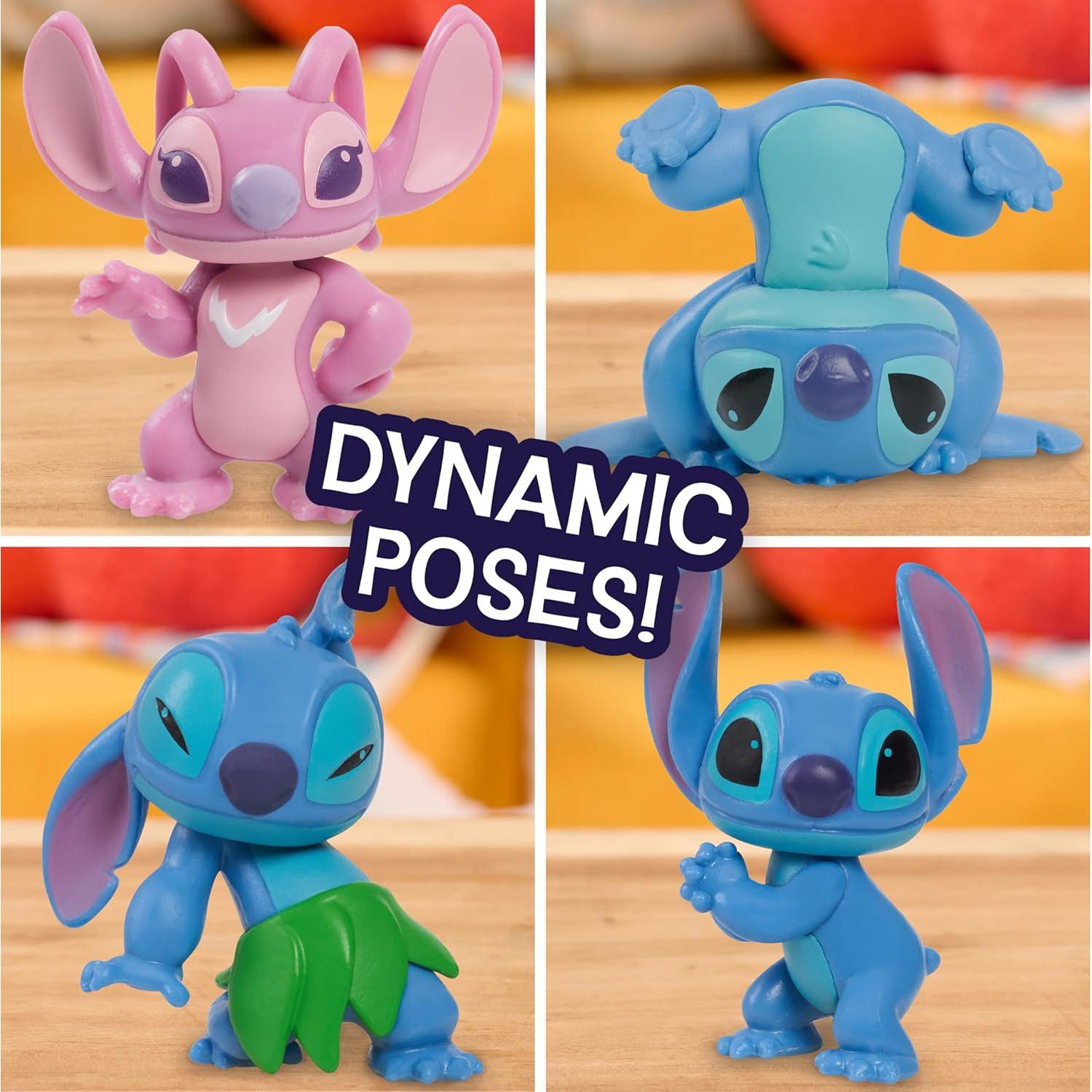 Conjunto de Figuras Coleccionables Disney Stitch 11 Piezas 5 cm