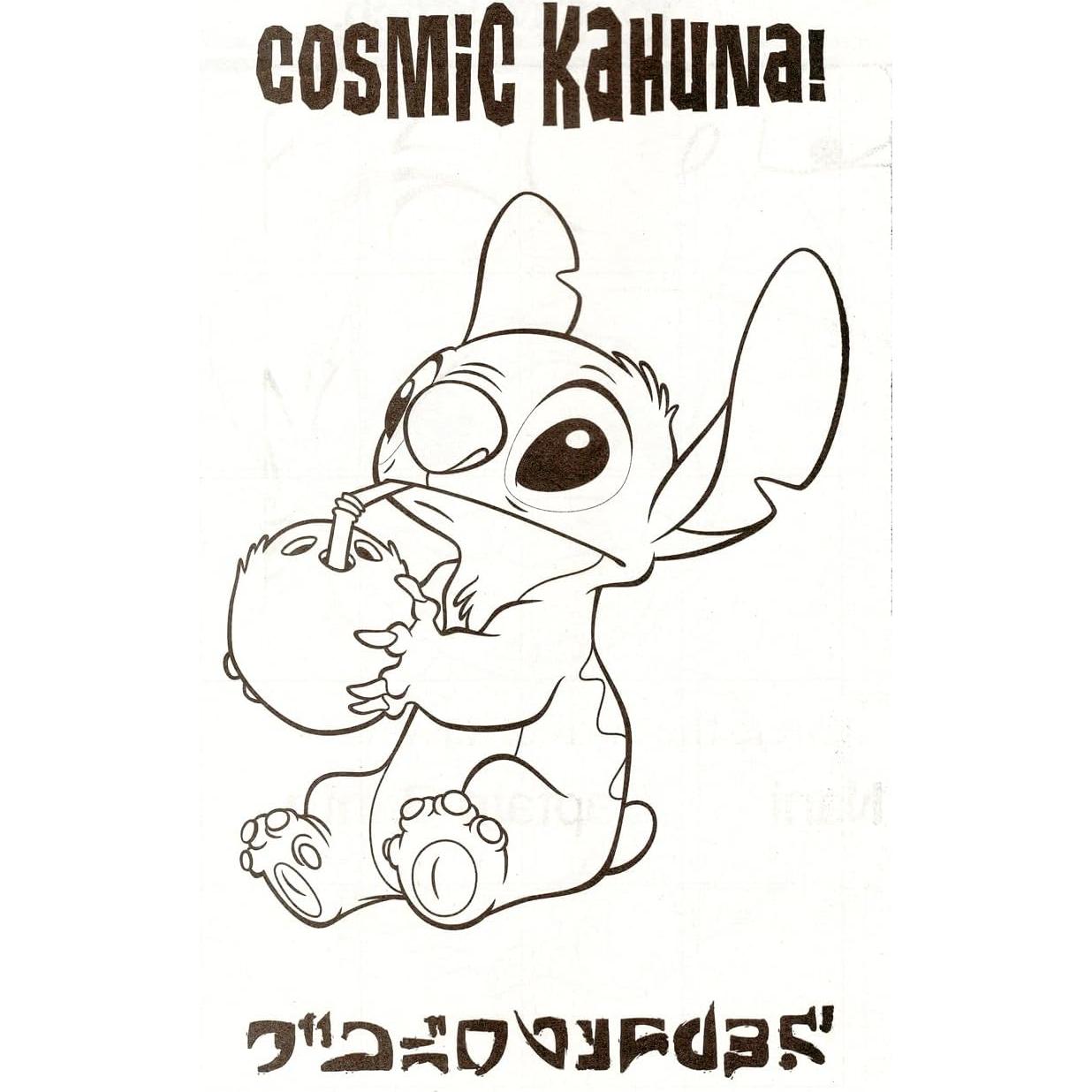 Set de Colorear Disney Lilo y Stitch - 300 Stickers y Juguete