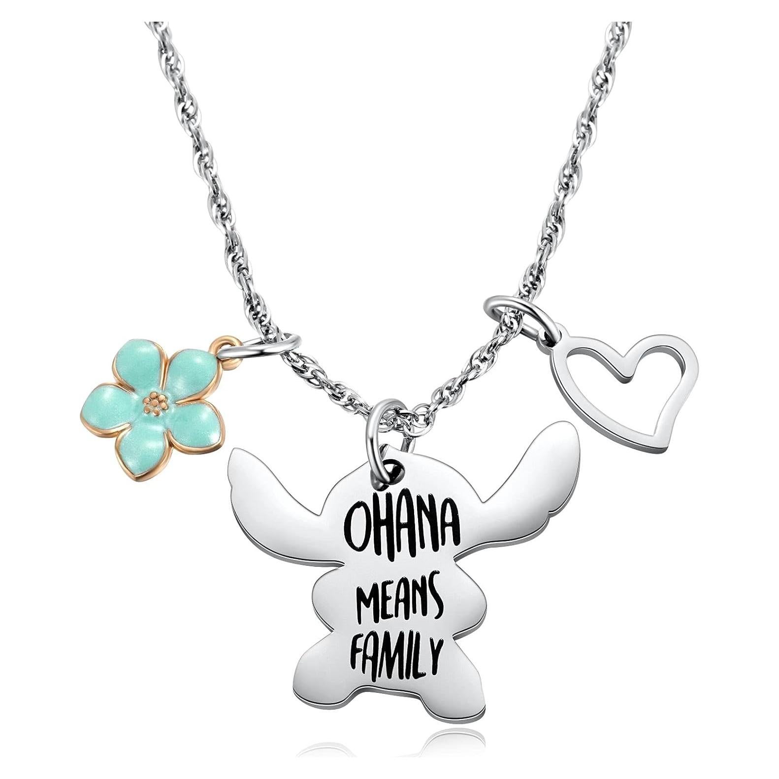 Collar Ralukiia Ohana Significa Familia Stitch 45.72 cm