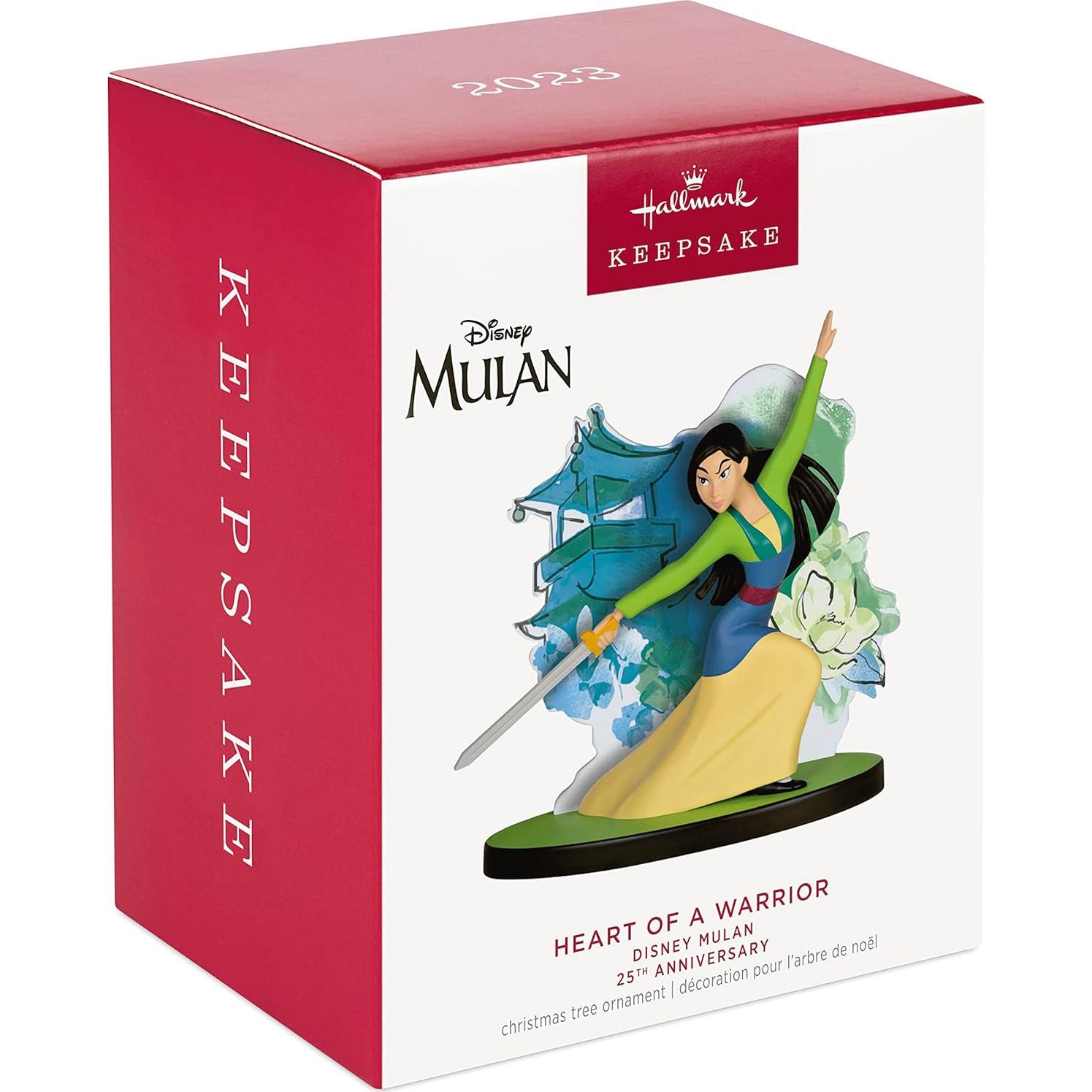 Adorno Navideño Hallmark Keepsake Mulan 2023 25 Aniversario