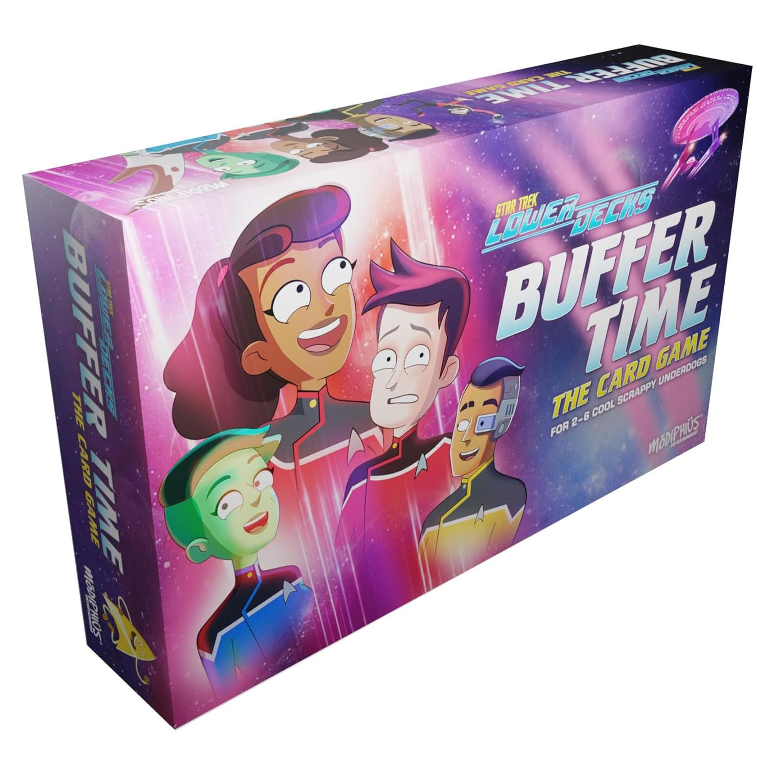 Juego de Cartas Star Trek Lower Decks - 2-6 Jugadores, 14+ Años