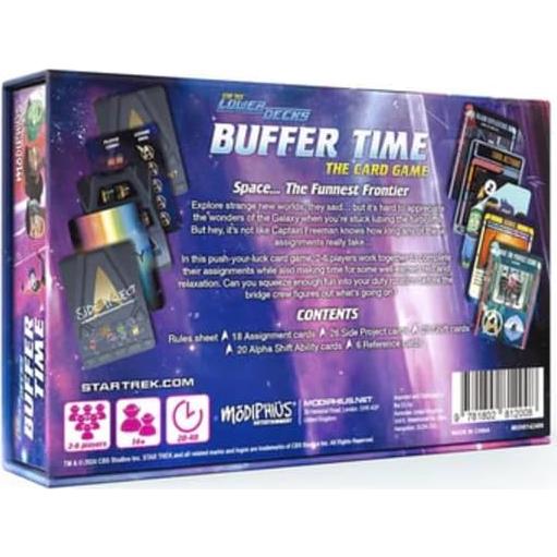 Juego de Cartas Star Trek Lower Decks - 2-6 Jugadores, 14+ Años