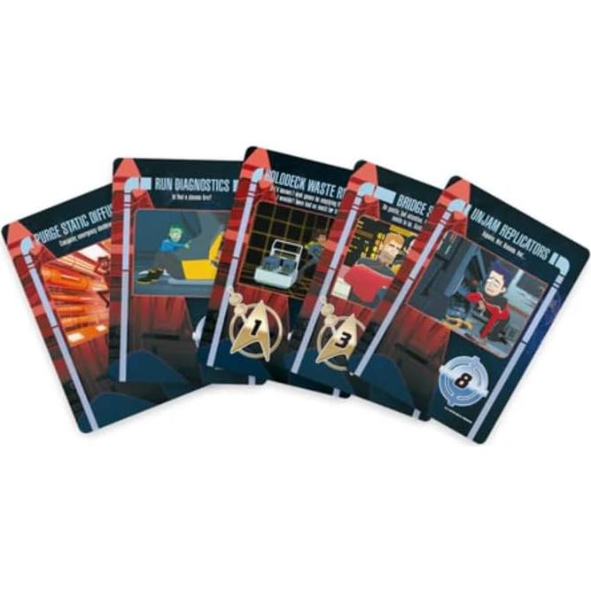 Juego de Cartas Star Trek Lower Decks - 2-6 Jugadores, 14+ Años