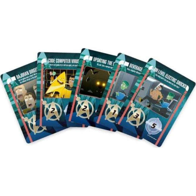 Juego de Cartas Star Trek Lower Decks - 2-6 Jugadores, 14+ Años