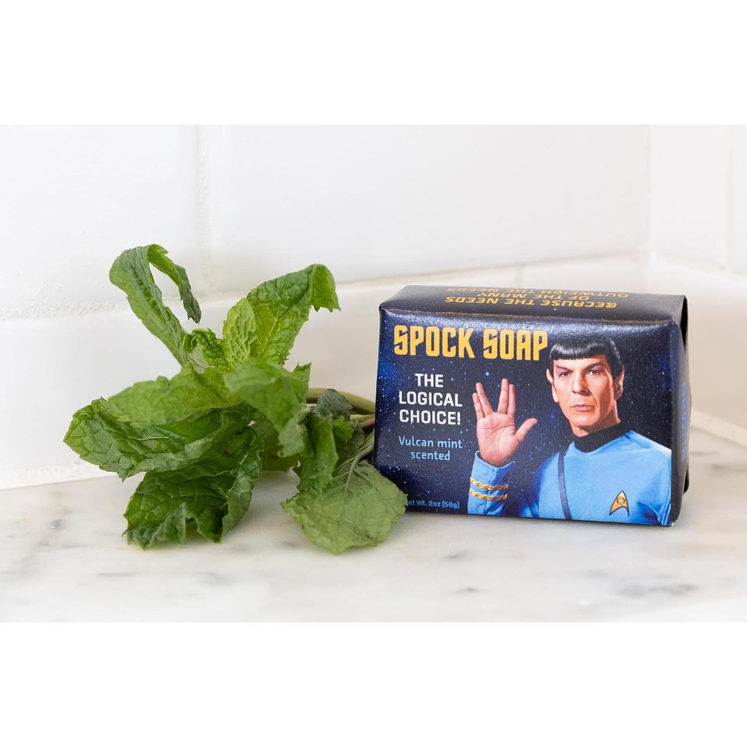 Jabón Spock The Unemployed Philosophers Guild 56g Menta