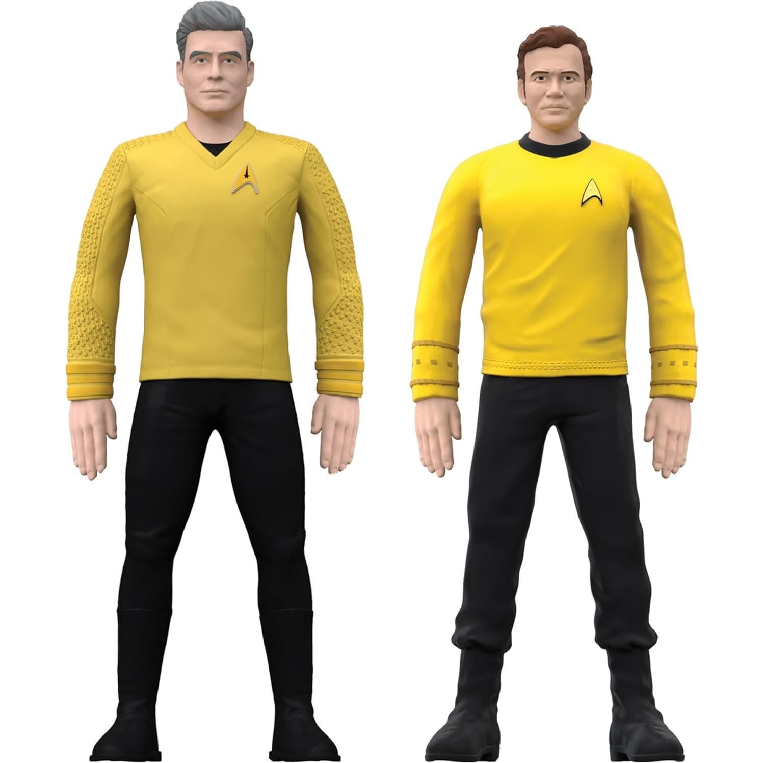 Figuras de Acción Articuladas TCG Toys FleXfigs Star Trek - 4 Capitanes