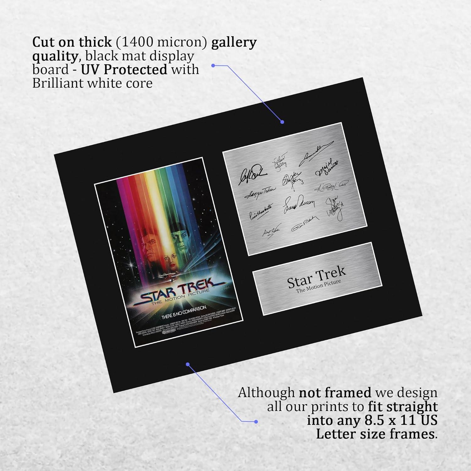 Display Autografiado Star Trek La Película en Movimiento - HWC Trading