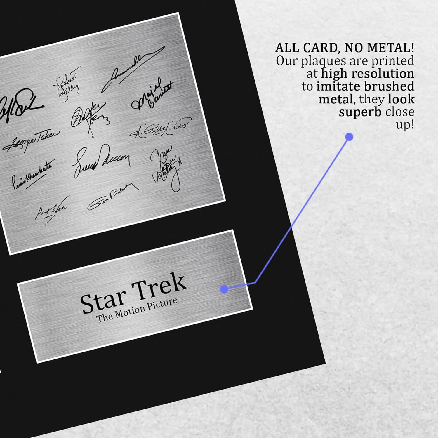 Display Autografiado Star Trek La Película en Movimiento - HWC Trading