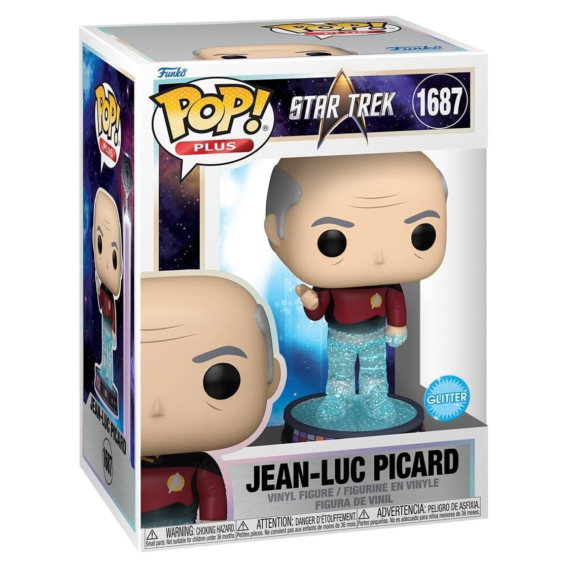 Figura Funko Pop Jean-Luc Picard Star Trek 10.7 cm Vinilo