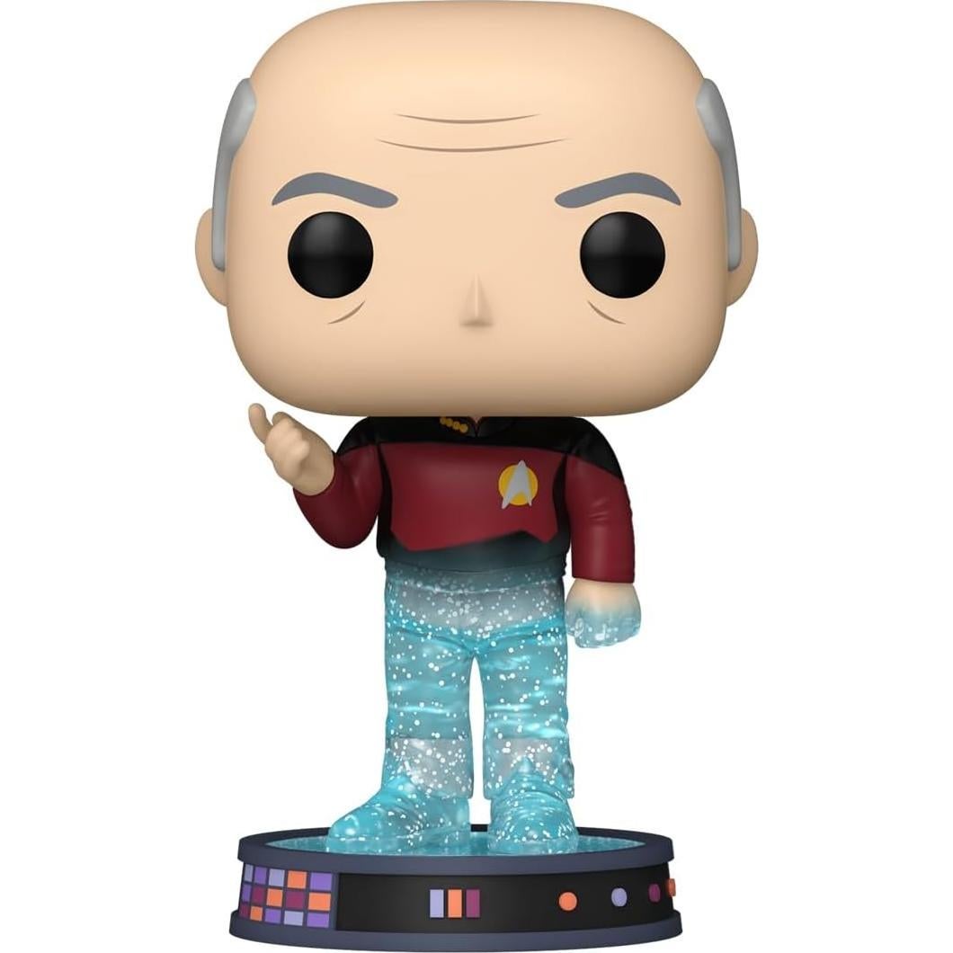 Figura Funko Pop Jean-Luc Picard Star Trek 10.7 cm Vinilo