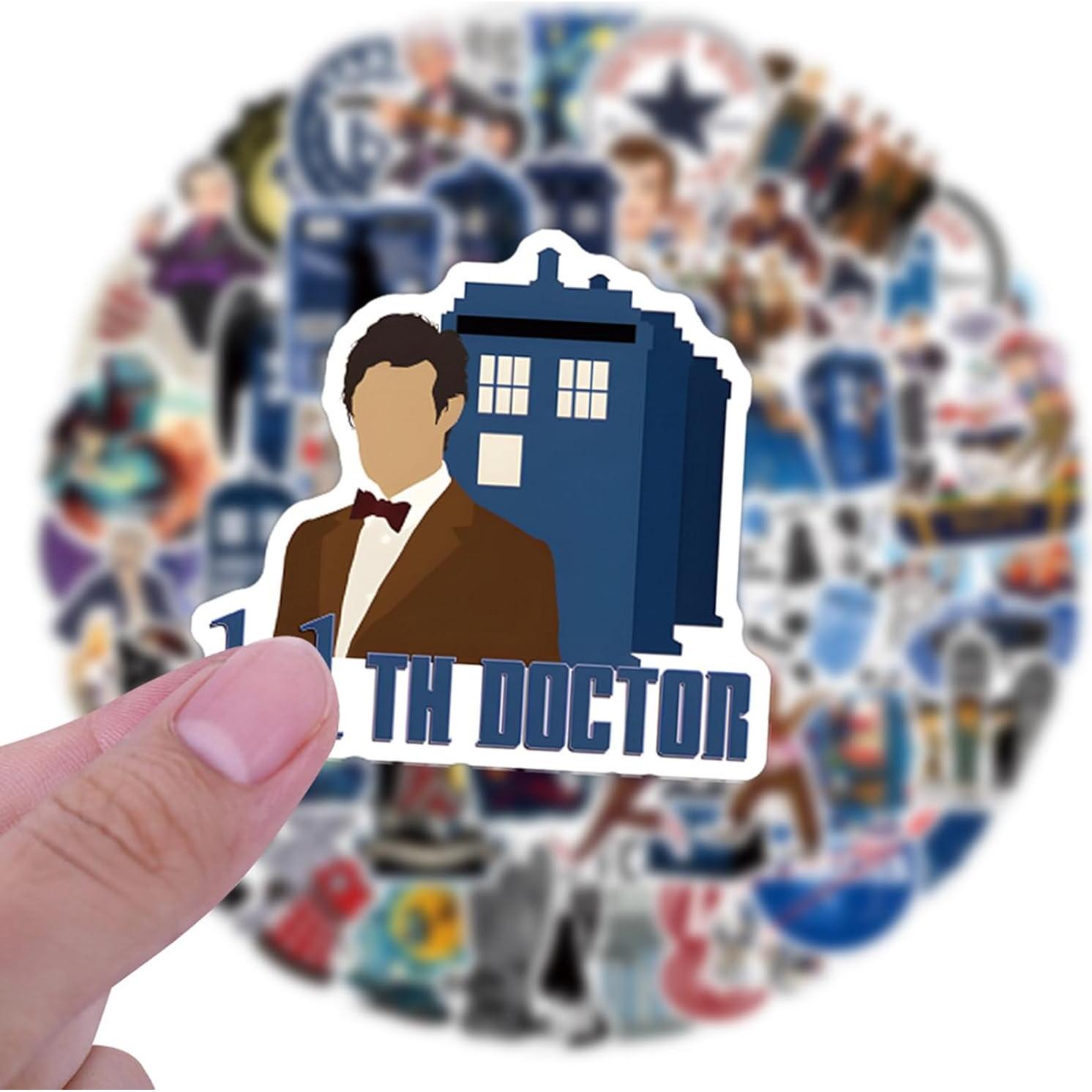 Calcomanías Doctor Who 110pcs Vinilo Impermeable LTZSTONE