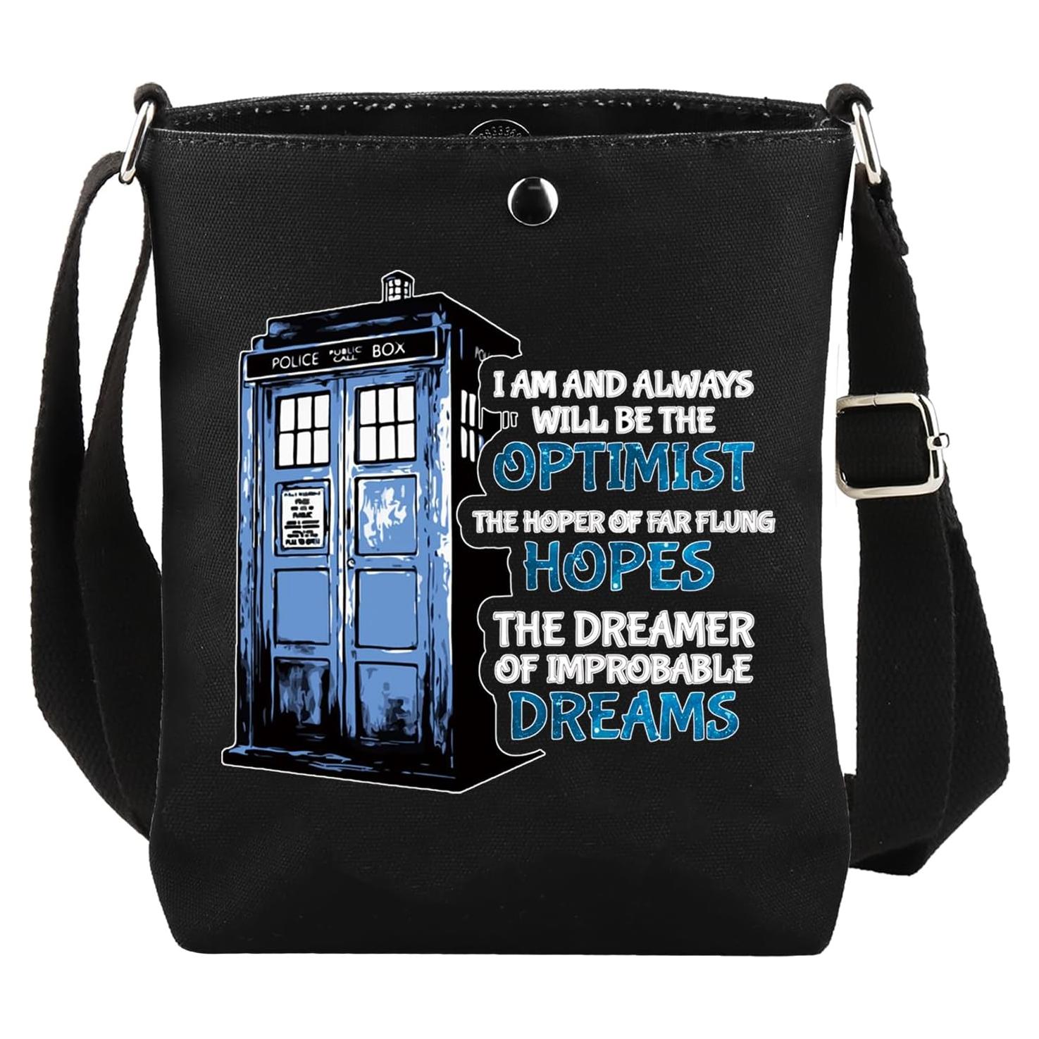 Bolsa Cruzada Doctor Who CMNIM - Regalo Original para Fans