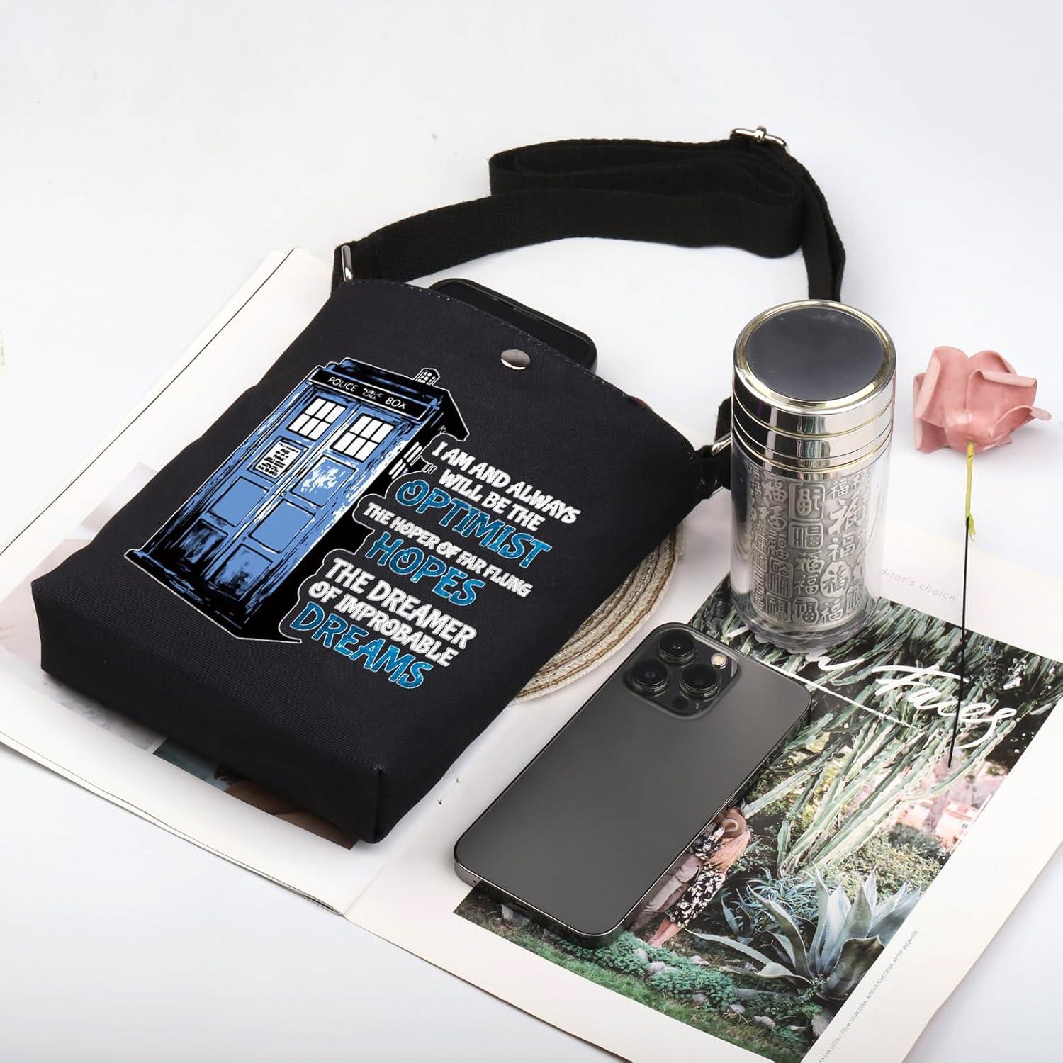 Bolsa Cruzada Doctor Who CMNIM - Regalo Original para Fans