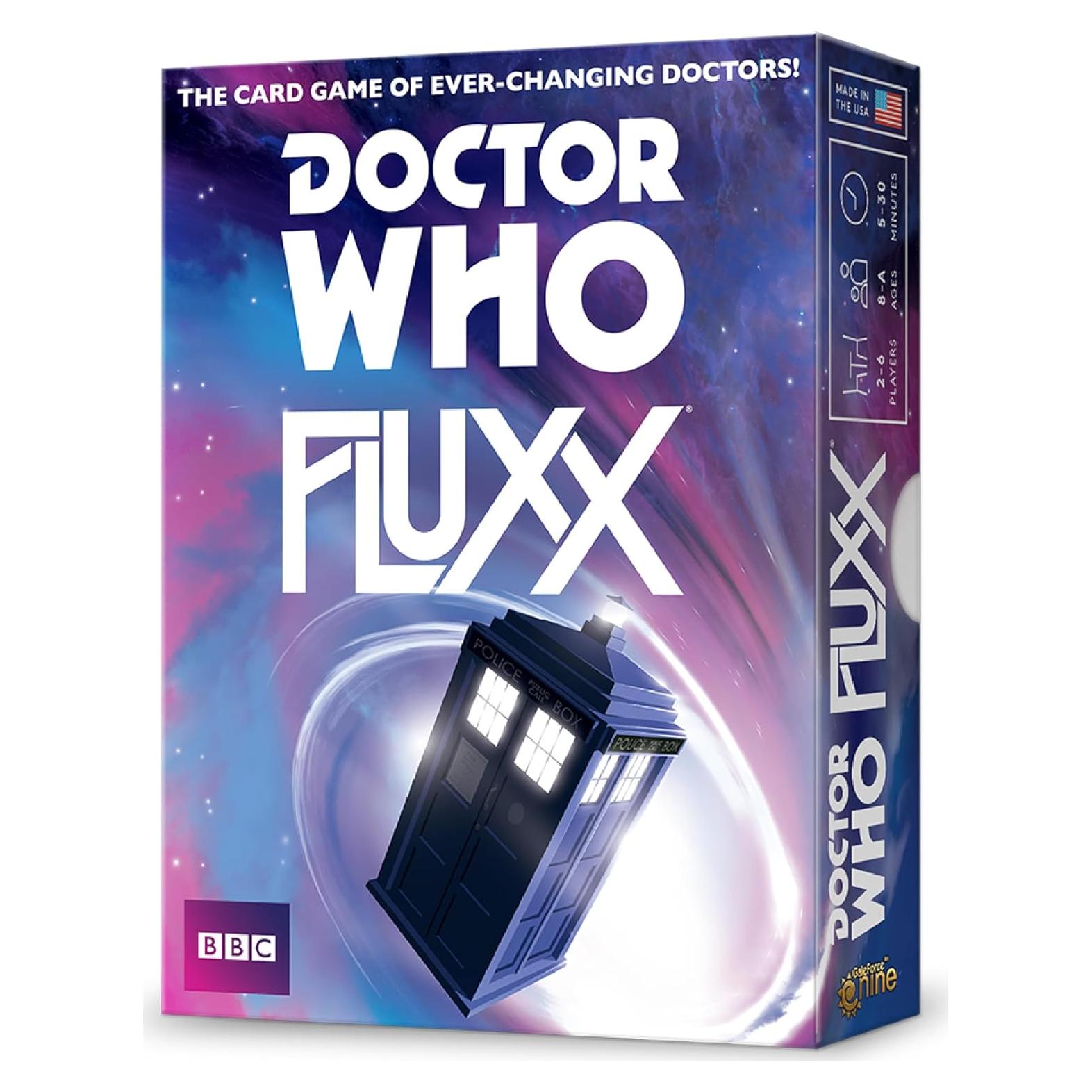 Juego de Cartas Doctor Who Fluxx Looney Labs - Rápido y Divertido