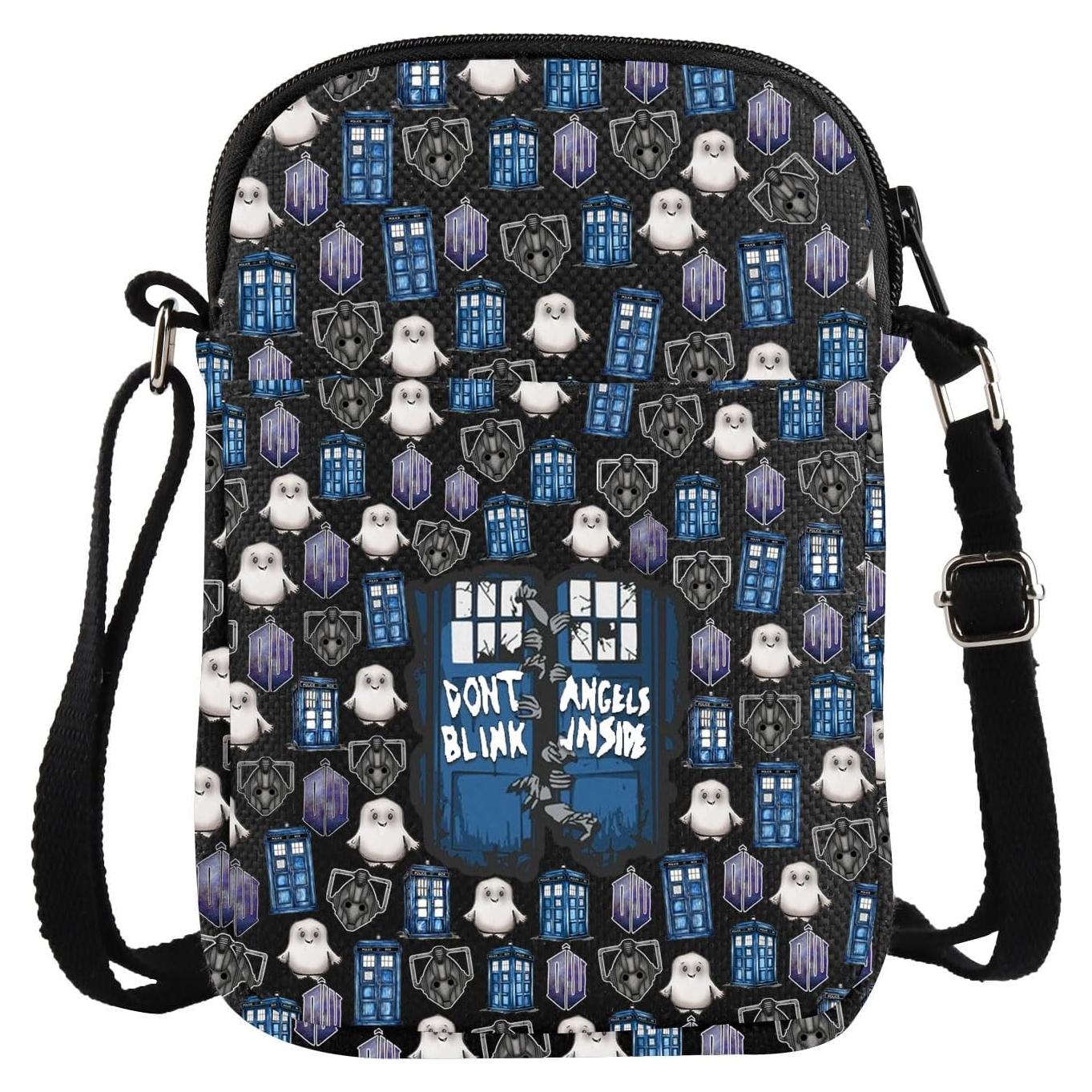 Bolsa Cruzada VAMSII Dr Who 'Don't Blink' para Fans