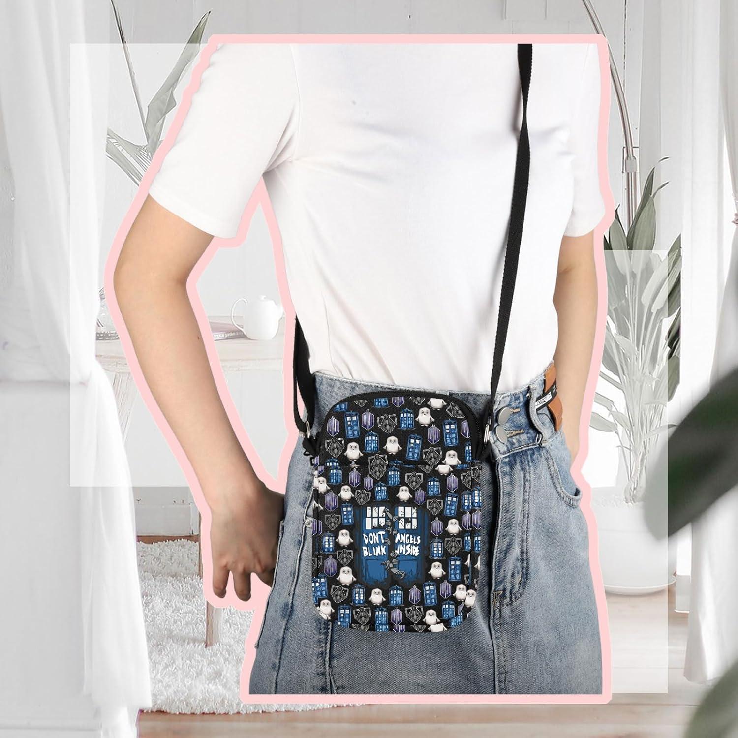 Bolsa Cruzada VAMSII Dr Who 'Don't Blink' para Fans