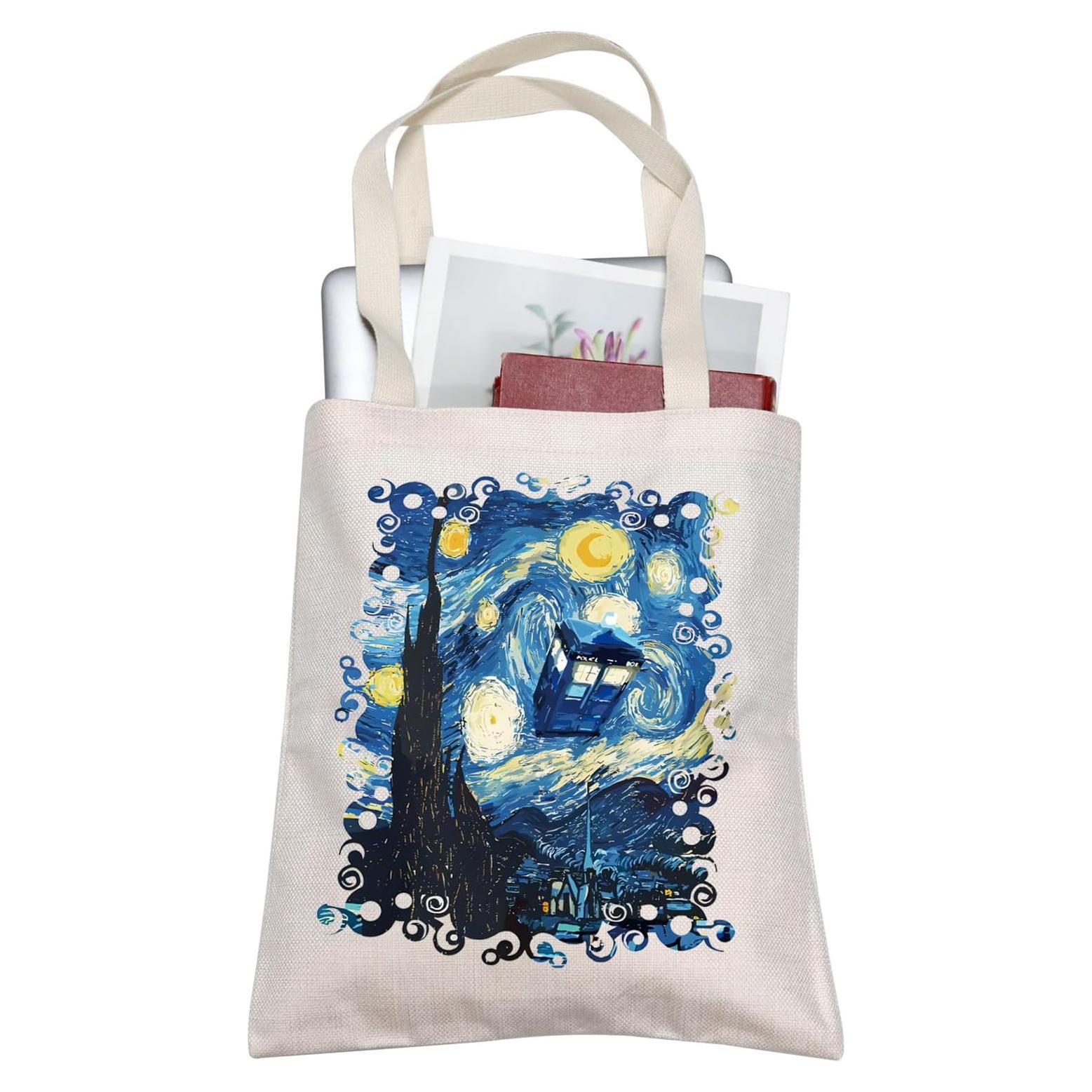 Bolsa Cosmética de Lona TOBGBE para Mujeres 37x32 cm