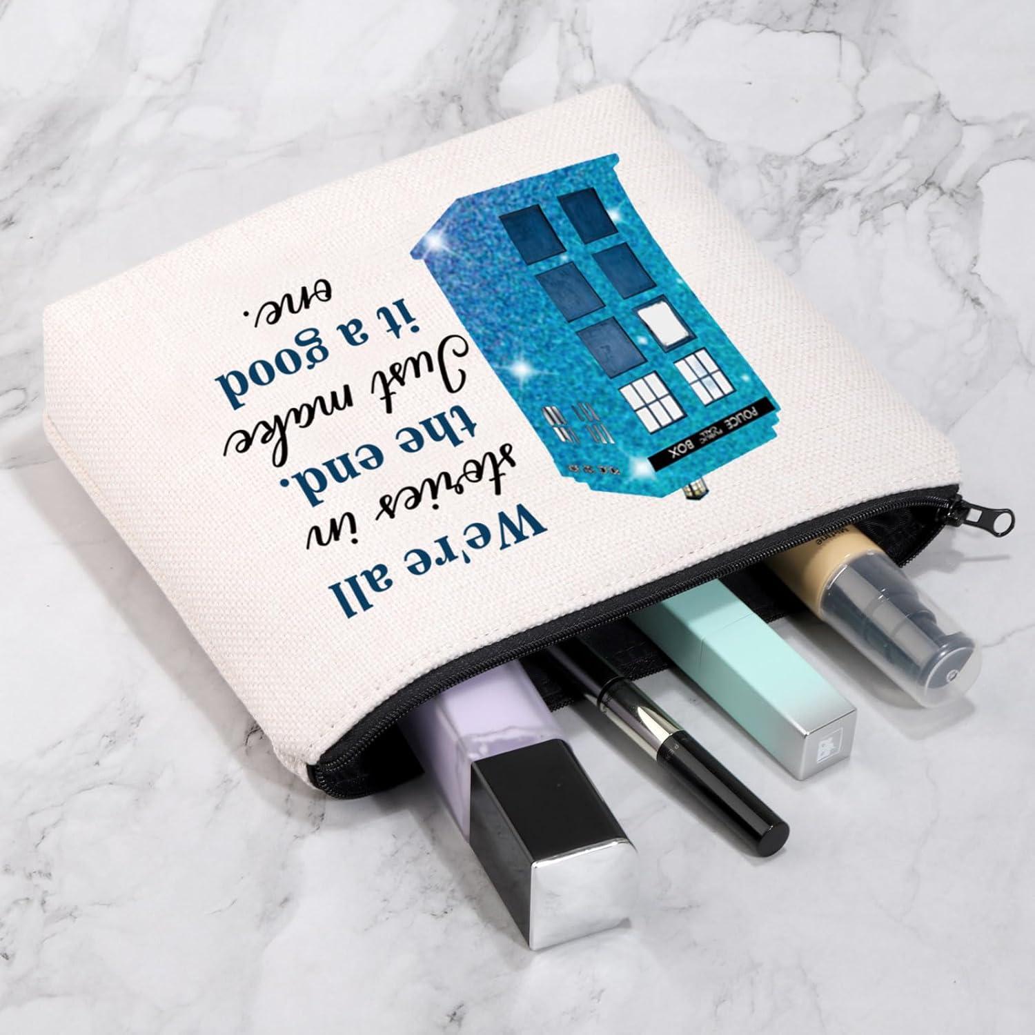 Bolsa de Maquillaje VAMSII Dr Who 23x17 cm Impermeable