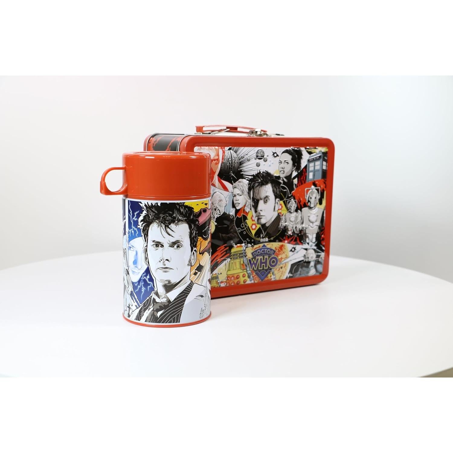 Caja de Almuerzo Dr. Who Surreal Entertainment con Contenedor