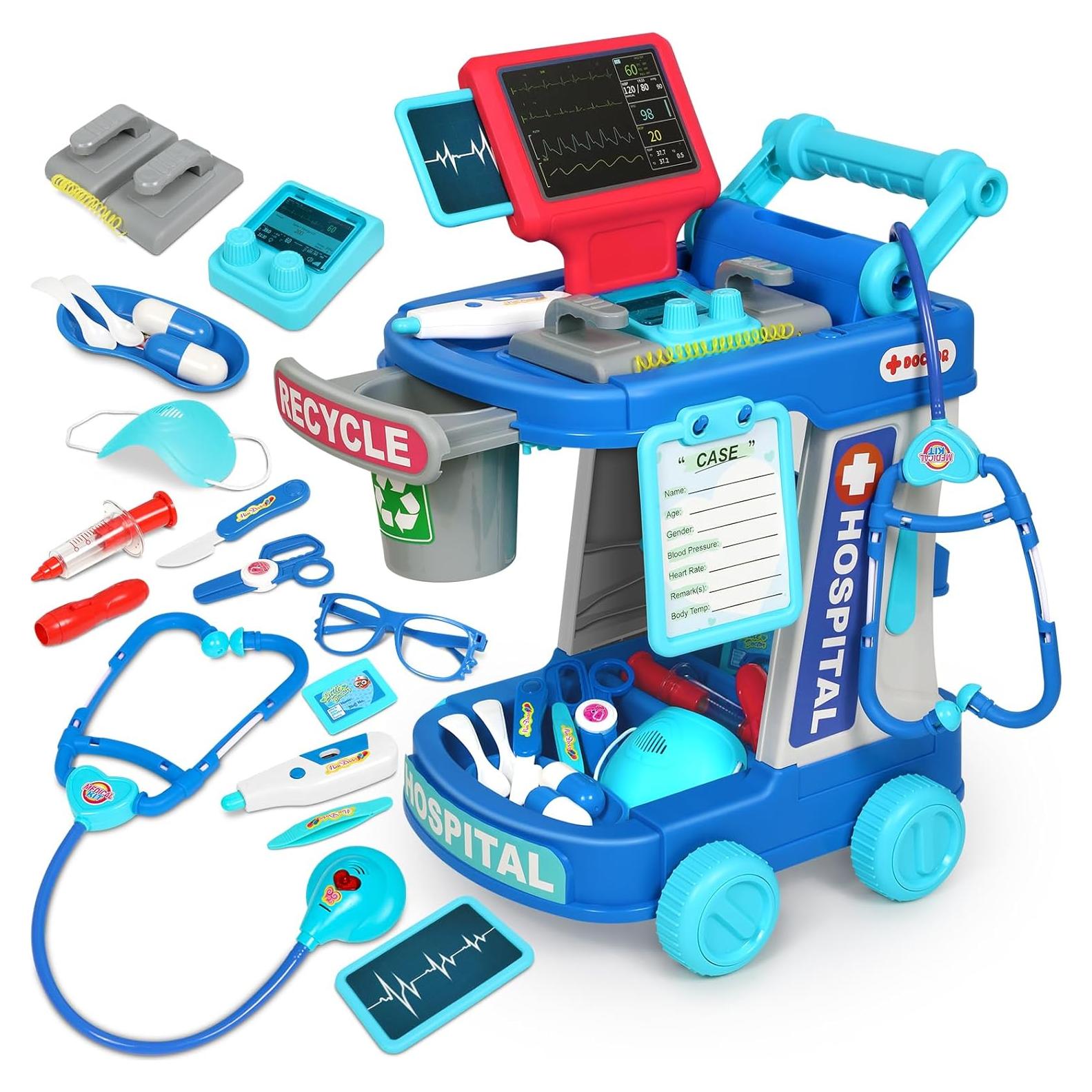 Kit de Doctor Vunrahsg para Niños 3-5 Años con 21 Piezas