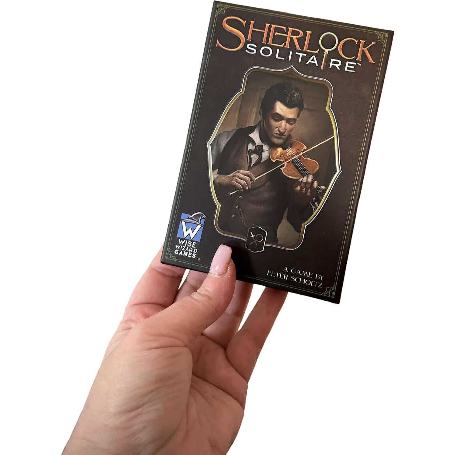 Juego de cartas Solitaire Sherlock - Wise Wizard Games
