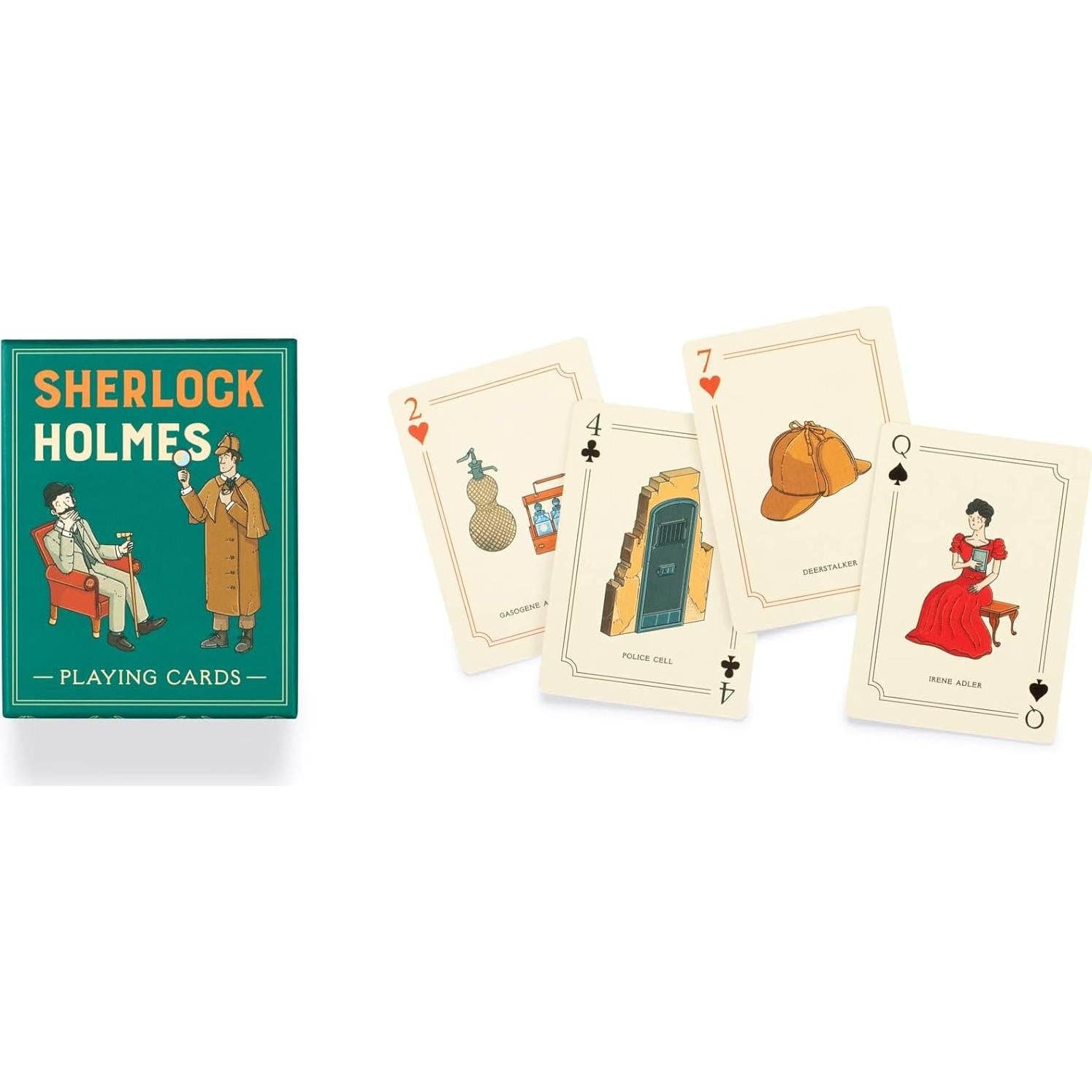 Baraja de Cartas Sherlock Holmes Laurence King - 54 Cartas