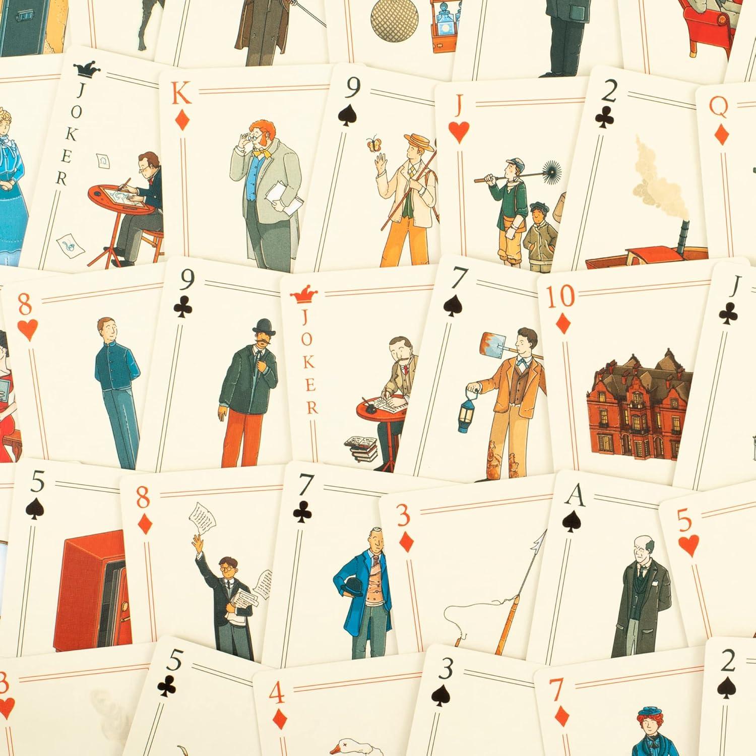 Baraja de Cartas Sherlock Holmes Laurence King - 54 Cartas