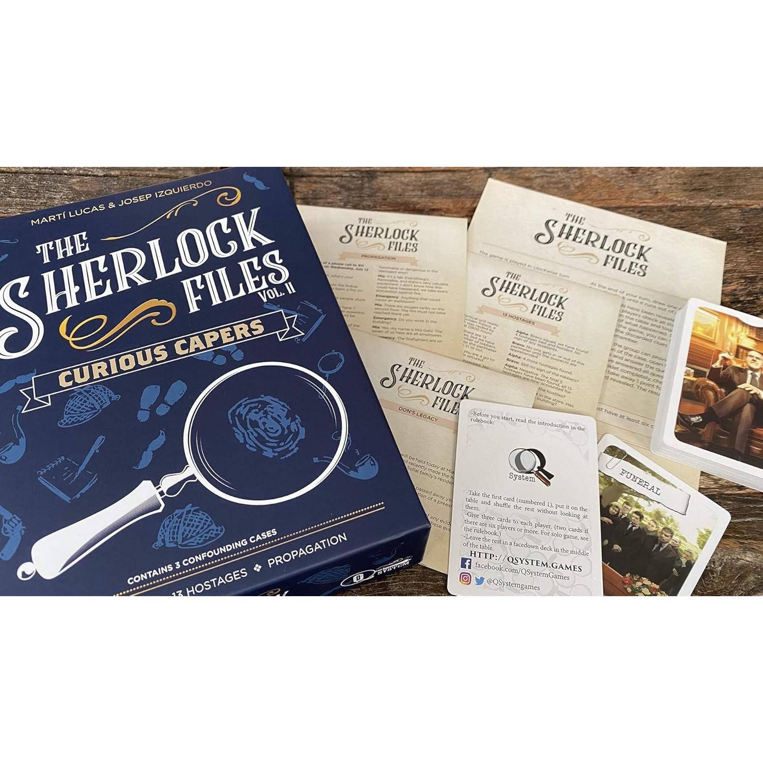 Juego de Mesa Archivos de Sherlock: Aventuras Curiosas