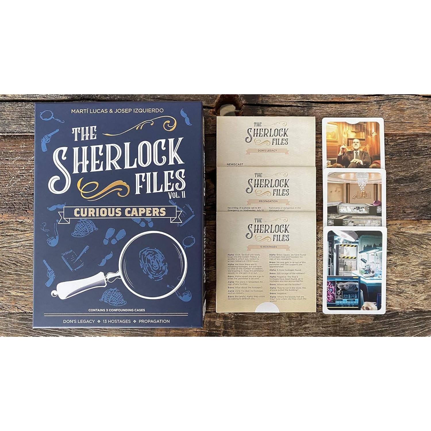 Juego de Mesa Archivos de Sherlock: Aventuras Curiosas