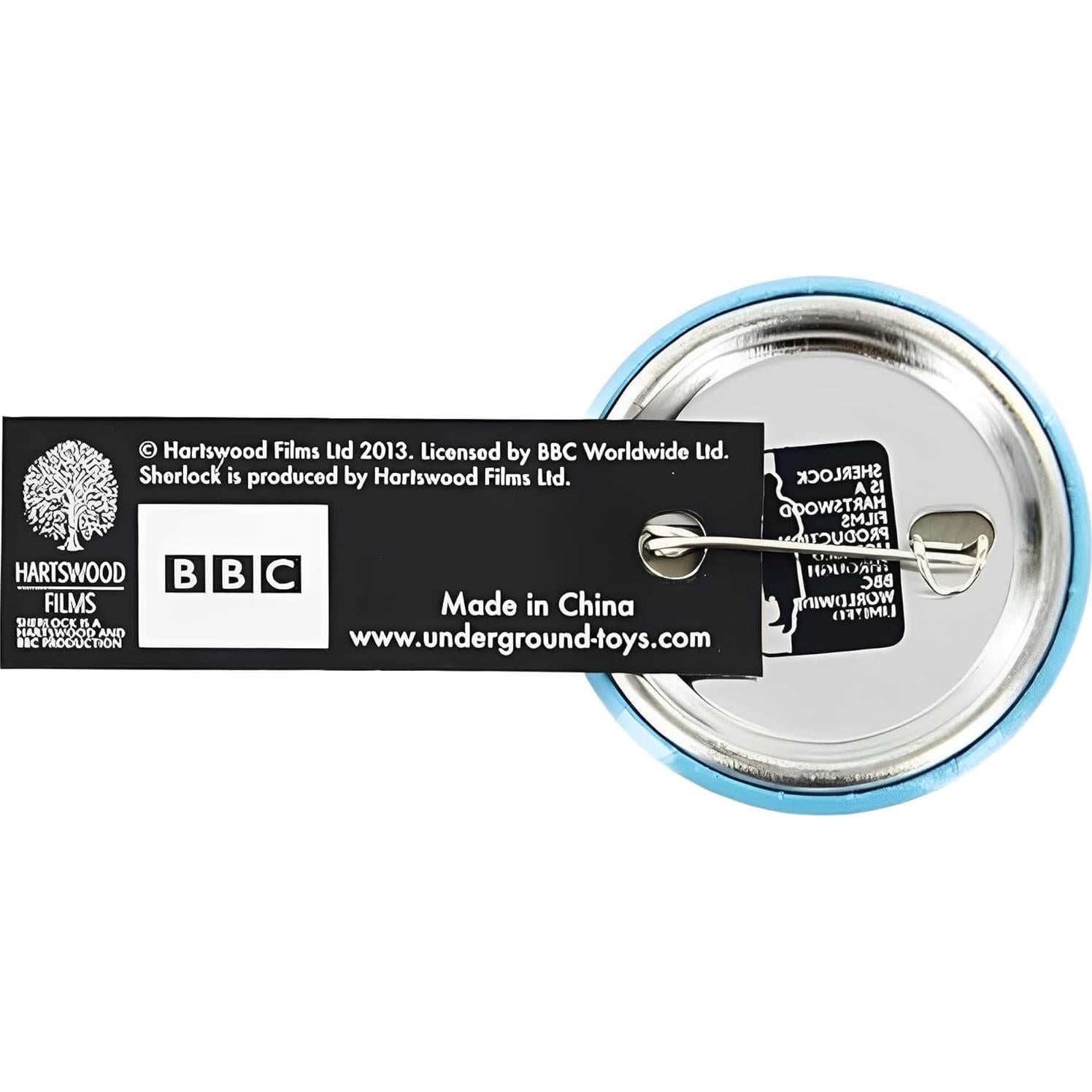 Pin de Botón Sherlock Holmes Seven20 - Amo a Sherlock