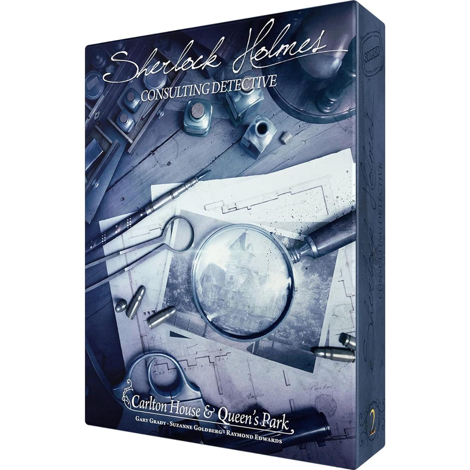 Juego de Mesa Sherlock Holmes Detective Consultor - Space Cowboys - 10 Casos para 1-8 Jugadores